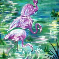 Flamingos. Los Angeles, 2009,